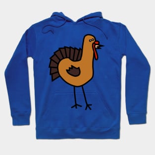 Turkey Time Thanksgiving Animals Hoodie